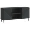 vidaXL Mueble de TV Negro 102 x 34,5 x 50 cm Madera de Ingenier&iacute;a