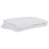 vidaXL Protector de colch&oacute;n impermeable blanco 140x200 cm