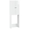 vidaXL Mueble de ba&ntilde;o EDE Blanco Brillante 66 x 25,5 x 190 cm