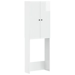 vidaXL Mueble de ba&ntilde;o EDE Blanco Brillante 66 x 25,5 x 190 cm