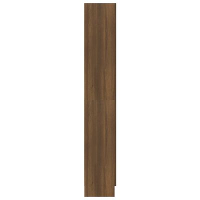 vidaXL Estantería madera contrachapada roble marrón 82,5x30,5x185,5 cm