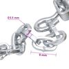 vidaXL Cadenas de nieve para ruedas de coche 2 unidades 9 mm KN130