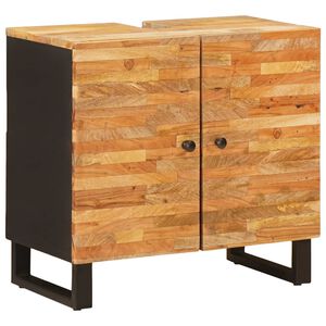 vidaXL Mueble de lavabo para ba&ntilde;o Natural 62 x 33 x 58 cm