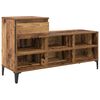 vidaXL Armario para Zapatos con caj&oacute;n Madera vieja 102 x 36 x 60 cm