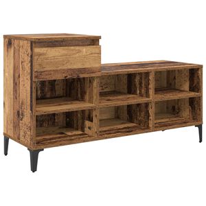 vidaXL Armario para Zapatos 102 x 36 x 60 cm Madera de ingenier&iacute;a