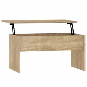 vidaXL Mesa de centro madera ingenier&iacute;a roble Sonoma 80x50,5x41,5 cm