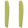 vidaXL Oreja de cabecero Verde tela