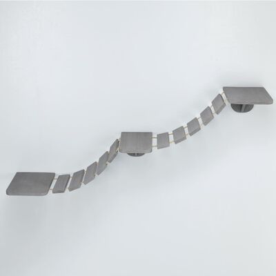 TRIXIE Escaladora de gato para pared gris topo 150x30 cm