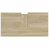 vidaXL Armario de baño madera contrachapada roble Sonoma 65x33x60 cm