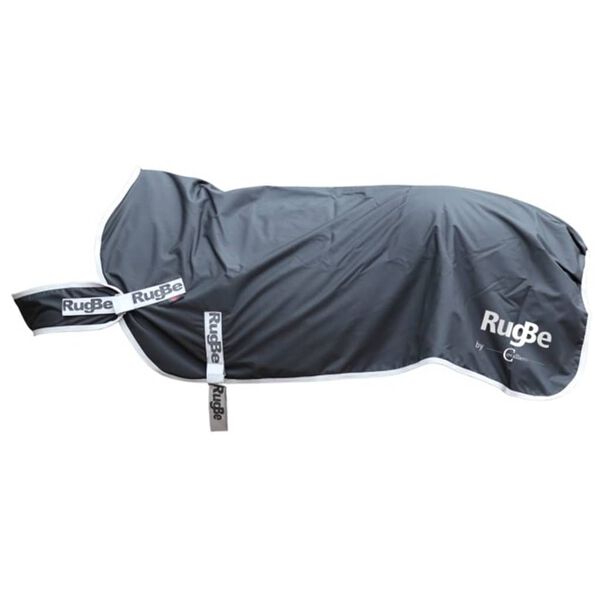 Kerbl Manta de caballo de entrenamiento RugBe negra 145/155 cm 328691