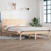 vidaXL Estructura de cama sin colchón madera maciza de pino 160x200 cm