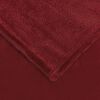 vidaXL Mantitas de Sof&aacute; 6 pcs Rojo Burdeos 220 x 240 cm Lana
