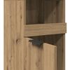 vidaXL Armario de baño madera ingeniería roble artisan 32x34x188,5 cm