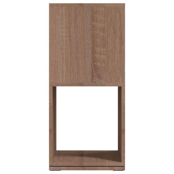 vidaXL Armario giratorio aglomerado roble Sonoma 34,5x34,5x75,5 cm