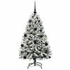 vidaXL &Aacute;rbol de Navidad artificial Verde y 120 cm PVC y Metal