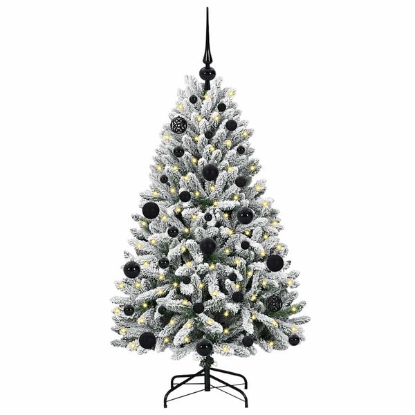 vidaXL &Aacute;rbol de Navidad artificial Verde y 120 cm PVC y Metal