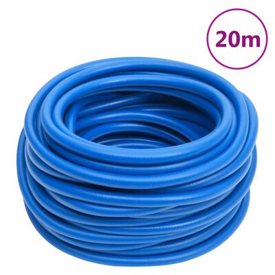 vidaXL Manguera de aire PVC azul 14 mm 20 m