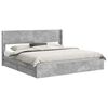 vidaXL Estructura de cama con almacenamiento y cabecero 2 uds.