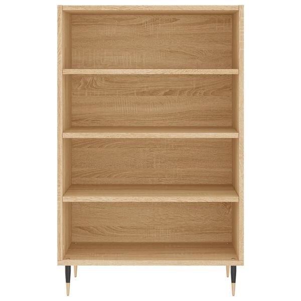vidaXL Aparador alto madera de ingenier&iacute;a roble Sonoma 57x35x90 cm