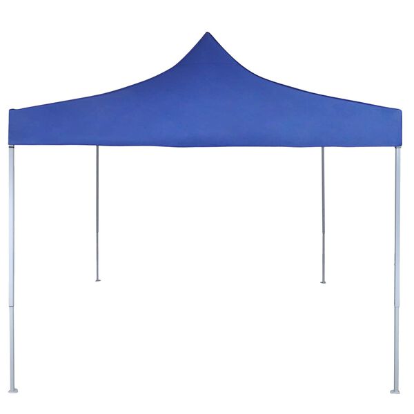 vidaXL Cenador plegable azul 3x3 m