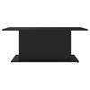 vidaXL Mesa de centro madera contrachapada negro 102x55,5x40 cm