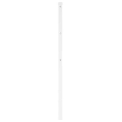 vidaXL Cabecero de metal blanco 100 cm