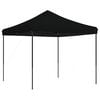 vidaXL Tienda de fiesta plegable Pop-Up negra 292x292x315 cm