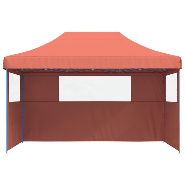 vidaXL Carpa de Fiesta Terracota 292 x 440 x 315 cm Tela Oxford