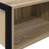 vidaXL Mesa Auxiliar Sonoma 100 x 36 x 75 cm Madera contrachapada