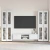 vidaXL Conjunto de mueble de TV con caj&oacute;n FLORIN Madera de ingenier&iacute;a