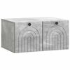 vidaXL Mueble para TV de pared Gris Hormig&oacute;n 59,5 x 41 x 30 cm