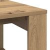 vidaXL Mesa de centro madera de ingeniería roble artisan 102x50x35 cm