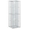 vidaXL Cama elevada de gavi&oacute;n 50 x 50 x 150 cm Acero Galvanizado