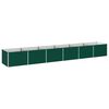 vidaXL Cama de Jard&iacute;n Elevada Verde 480 x 80 x 55 cm