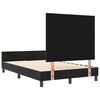 vidaXL Cama tipo Box Spring con cabecera Negro 120 x 200 cm Terciopelo