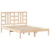 vidaXL Estructura de cama de madera maciza 140x200 cm