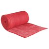 vidaXL Rollo de yute 25 x 1500 cm Rojo