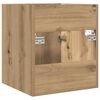 vidaXL Mueble de lavabo de ba&ntilde;o madera roble artisan 41x38,5x46 cm