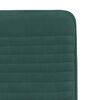vidaXL Sillas de comedor 2 unidades terciopelo verde oscuro