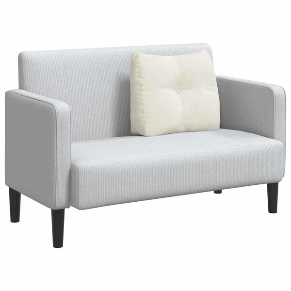 vidaXL Coj&iacute;n de Espalda Crema 60 x 24 x 50 cm Terciopelo