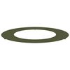 vidaXL adecuado para Anillo de &Aacute;rbol Plano Verde oliva &Oslash;50/80 cm Acero