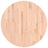 vidaXL Tablero redondo de madera maciza de haya &Oslash;70x4 cm