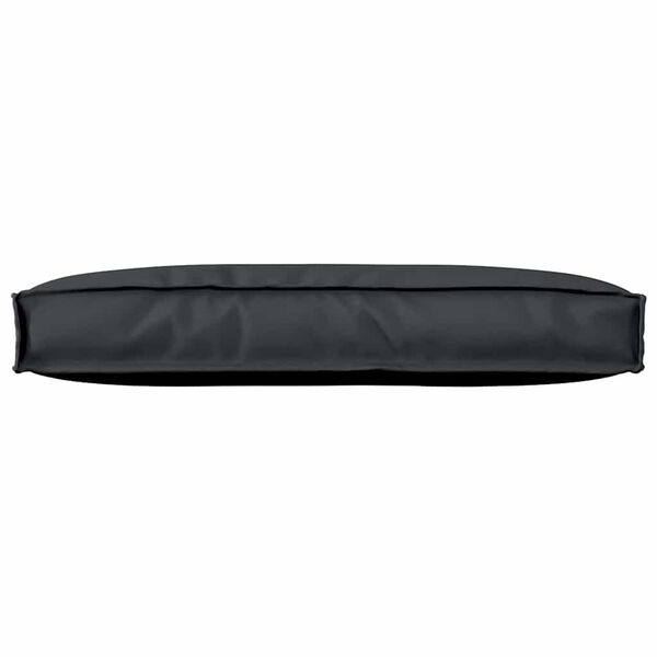 vidaXL Coj&iacute;n de pal&eacute; para respaldo Negro 80 x 40 x 12 cm Tela Oxford