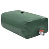 vidaXL Dep&oacute;sito de agua plegable con grifo PVC 1000 l