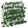 vidaXL Enrejado valla expansible de parra artificial verde 180x60 cm