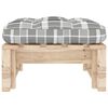 vidaXL Otomana de jard&iacute;n de palets madera de pino impregnada