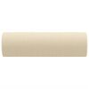 vidaXL Cojines decorativos 2 uds tela crema 15x50 cm