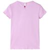 Camiseta infantil rosa claro 116