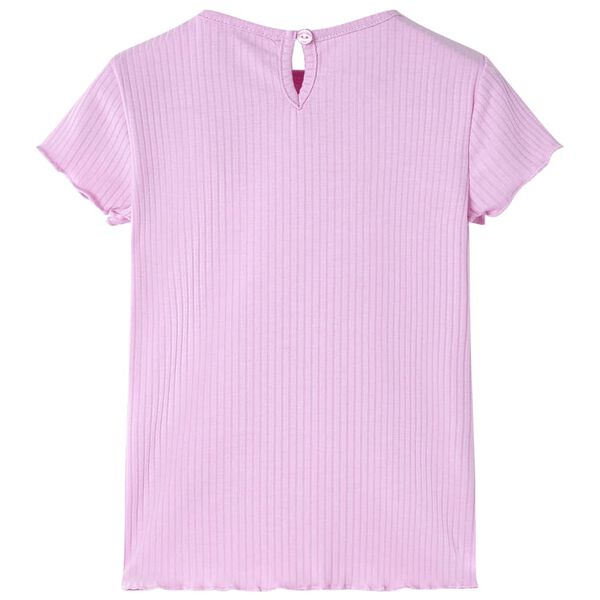 Camiseta infantil rosa claro 116