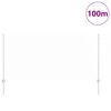 vidaXL Valla con Poste Plateado 1 x 100 m Acero